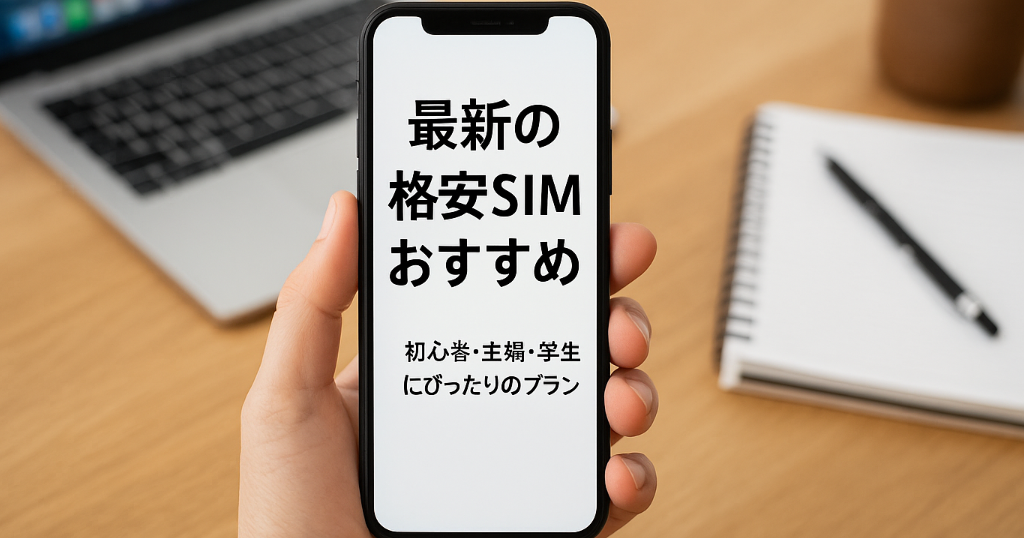 最新の格安SIMおすすめ10選を比較！初心者・主婦・学生にぴったりのプラン-1
