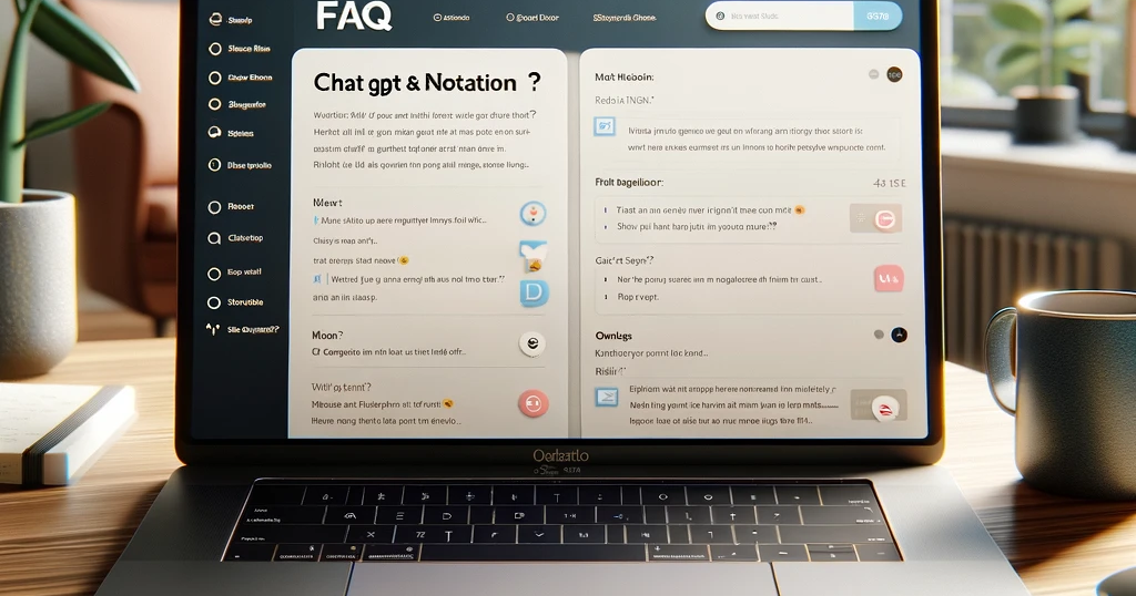 よくある質問と回答（FAQ）_ChatGPTとNotionを連携して業務効率化！初心者でも簡単に始められる情報整理術【2024年版】-1